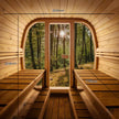 Auris Two Luxury Outdoor Cedar Sauna – 2-Person Infrared & Steam Garden Sauna Cabin