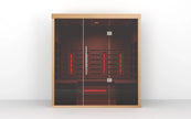 Lumin Infrared Sauna Three – 3-Person Full-Spectrum Home Infrared Sauna for Detox, Relaxation & Muscle Recovery