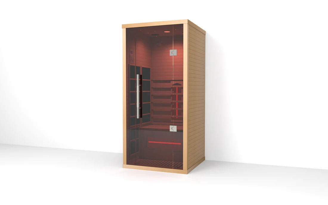Lumin Infrared Sauna One – Portable Full-Body Infrared Home Sauna for Detox, Weight Loss & Muscle Recovery