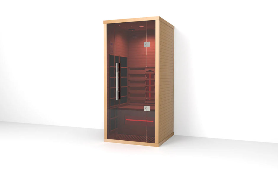 Lumin Infrared Sauna One – Portable Full-Body Infrared Home Sauna for Detox, Weight Loss & Muscle Recovery