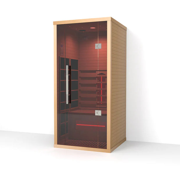 Lumin Infrared Sauna One – Portable Full-Body Infrared Home Sauna for Detox, Weight Loss & Muscle Recovery