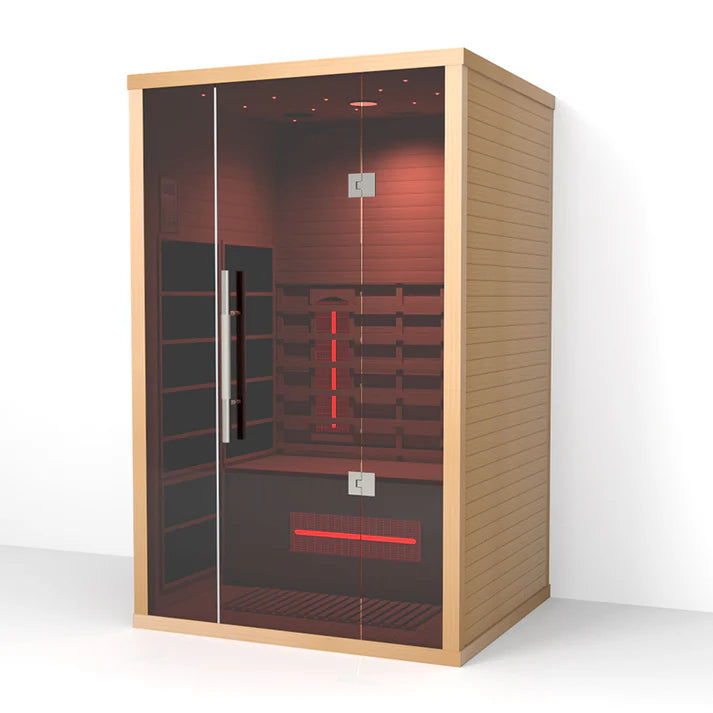 Lumin Infrared Sauna Two – Portable Full-Body Infrared Sauna for Home Detox, Pain Relief & Relaxation