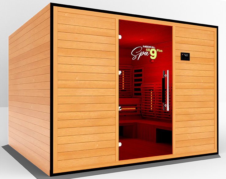 Commercial Sauna 489 – Premium Infrared & Steam Sauna for Home & Business Use