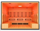 Commercial Sauna 489 – Premium Infrared & Steam Sauna for Home & Business Use
